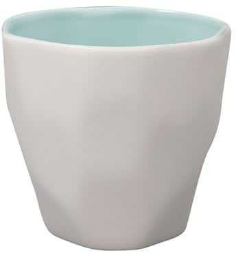 GreenGate Latte Cup ELEMENTS PALE BLUE Blau Weiß Kaffeebecher 300 ml