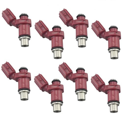 DZSQEGBX Kraftstoffinjektor 8PCS Kraftstoff Injektor 6D8-13761-00-00 6D8-13761-00 6D8137610000 Für Außenborder 80 Bel 75-90HP 4-takt Ersatz Einspritzdüsen