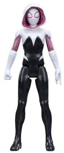 Marvel Spider-Man Titan Series, Figurine Deluxe Ghost-Spider de 30 cm, Jouets de Super-héros pour Enfants, dès 4 Ans