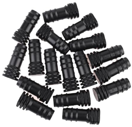 HANABASS 20 pièces Bouchons PE pour Tuyau Arrosage de Étanchéité Renforcée avec Fixation Sécurisée Raccord Pratique pour Système de Goutte Jardin