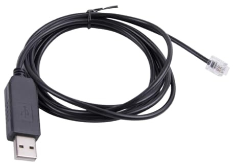 WUUXLIZMX USB to Serial Converter R100 B100 PC RS232 Serielles Kabel USB auf RJ11 mit FTDI-Chip-Konverterkabel(3.0M)