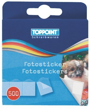 1500 (3x 500Stk) Fotosticker Fotokleber