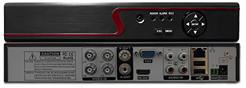 Videoregistratore Digitale Ibrido 4 canali fino a 8mpx AHD