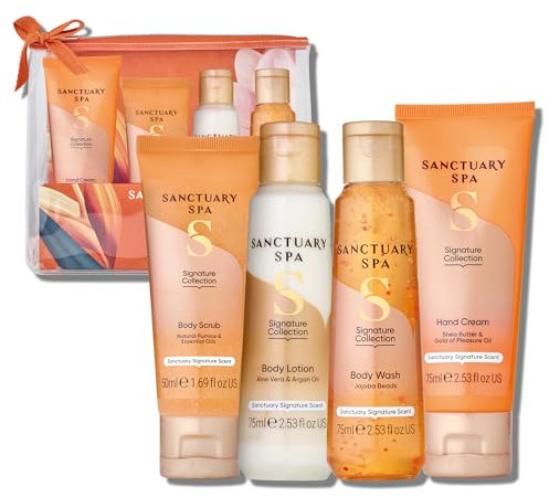 Sanctuary Spa Petite Retreat Gift Set, Vegan, Gift For Women, Birthday Gift, Womens Gift Sets, Body and Bath Set