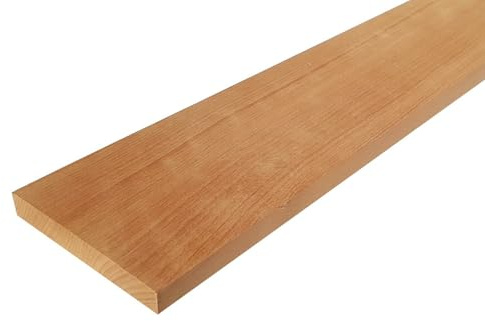 Generico Listello Legno Massello di Faggio Piallato mm 10 x Varie Misure x 2900 - Dimensione Disponibile: mm 10 x 80 x 2900