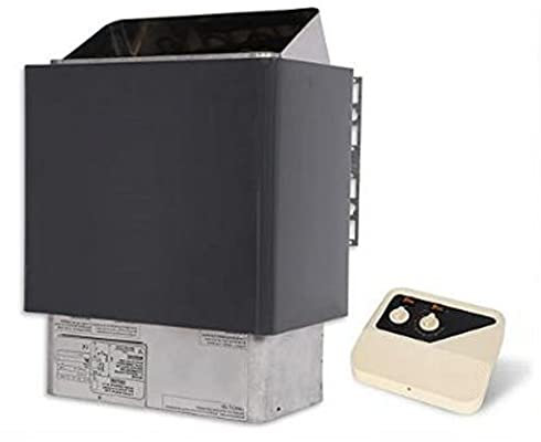 Sauna Domestica, Stufa per Sauna 6-9KW 110/220V, Stufa elettrica per Sauna elettrica in Acciaio Inossidabile con Controller Esterno per la Sauna Spa dell'hotel dell'hotel, Adatta p