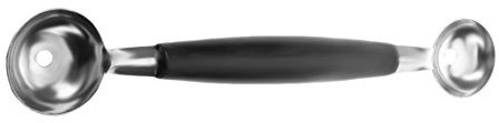 Booso Double attaque 30mm Headed Fruits Glace Boule Cuillère Melon Baller Parisienne Scoop
