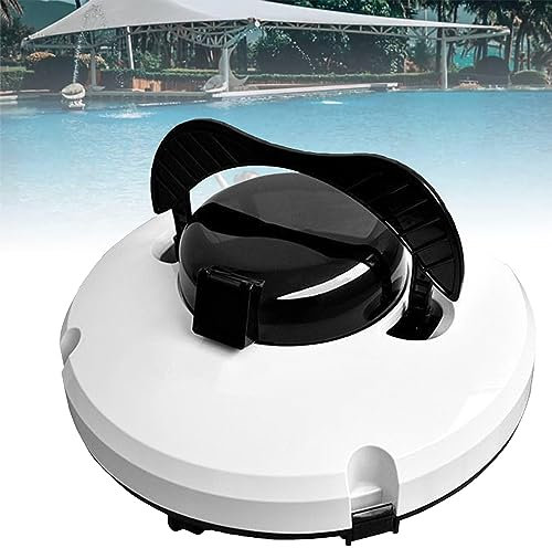 Limpiador de Piscinas, Robot Limpiador de Piscinas, Aspirador automático con Motores duales, estacionamiento automático para Piscinas de Terreno Plano, Equipo eléctrico inalámbrico