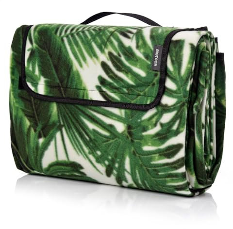 Meteor Couverture de Pique-Nique Polaire Tapis Plage Grande Couverture Pliable pour le Camping et le Jardin