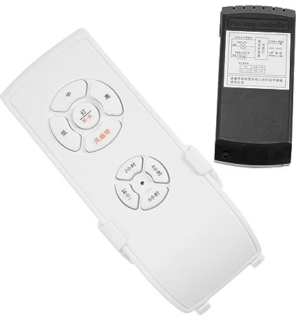 SHINEOFI Kit Telecomando Per Ventilatore Da Soffitto Ricevitore Per Lampada Ventilatore Soffitto Velocità Vento Temporizzazione Comodo Funzionamento