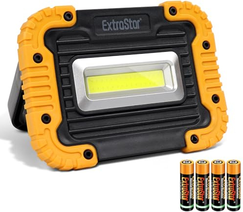 EXTRASTAR Linterna de Cámping LED, Farol de Cámping 3 Modos Foco de Trabajo LED Luz de Emergencia para Senderismo, Pesca, Tienda de Campaña