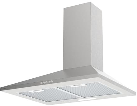 CATA Cappa aspirante VK-6000 X Controllo Meccanico 3 Livelli Rimozione 480 m3/h Livello Sonoro 56 dB Motore K10 Illuminazione Bianco