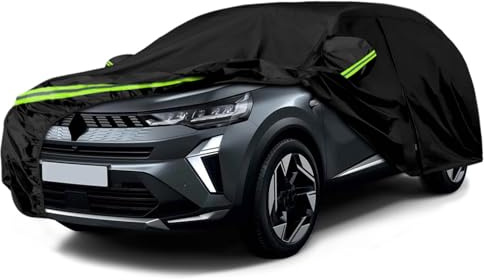 Telo Copriauto Impermeabile sostituzione per Renault Symbioz 2024-2025, Copertura Auto Protettiva Dell'auto, Telone per Auto Garage Completo Esterno Strisce Riflettenti