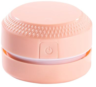 Genérico Limpiador de Migas Mini | Máquina Aspiradora De Polvo Mini | Rotación 360° Sin Ángulos Muertos para Salpicadero Ventanas Teclado Migas de Mascota