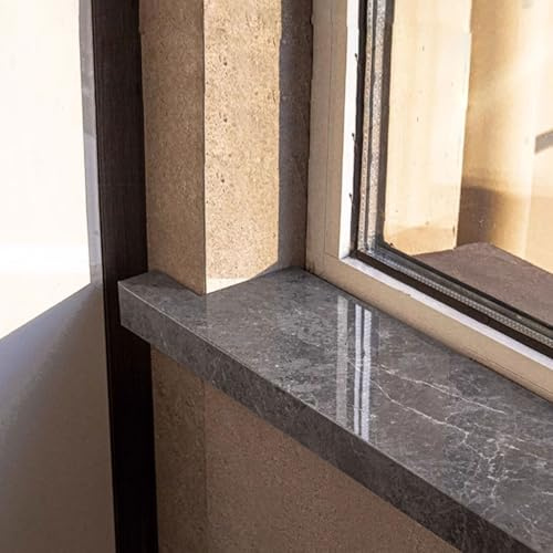 Copertura Per Davanzale Di Finestra, Ristrutturazione Copri, Composito Finestre Bordo Piastra Protezione, Con A Punta, Copri-finestra Balcone Casa(110 * 15cm/43.3x5.9in)