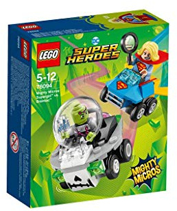 LEGO DC Universe Super Heroes 76094 Mighty Micros: Supergirl vs Brainiac Konstruktionsspielzeug, bunt