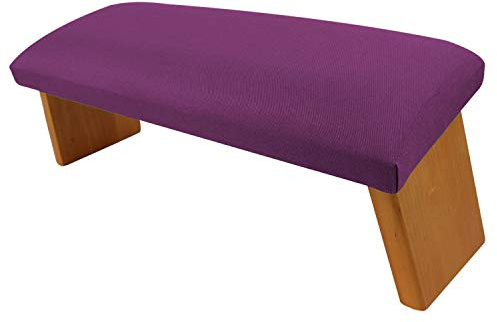Vivezen – Panchina o sgabello pieghevole per meditazione e yoga, in legno di betulla