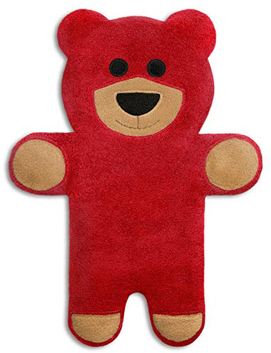 SACO TÉRMICO Leschi de semillas para microondas/para el dolor de estómago/Animal: Oso Teddy, rojo