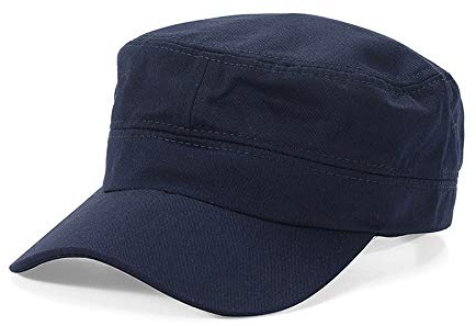 CHENGZI Baseballkappe, Unisex, verstellbar, modisch, flach, Twill, Kadettenmütze, Kopfumfang 55,9–59,9 cm