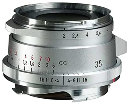 Voigtlander Ultron 35 mm f/2.0 II asphärische VM Silber Objektiv für Leica M