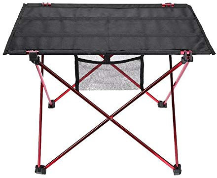 SlimpleStudio Campingstuhl Klappstuhl Angelstuhl Gartentisch Ultra tragbare Falten Camping Tisch Picknick-Tisch im Freien Barbecue Angeln Stühle Klapp Schreibtisch-Tisch (Color : Table)