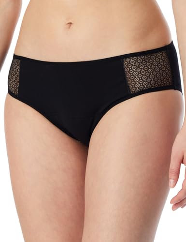 Schiesser Damen 2 Pack Menstruationswäsche/Periodenslip auslaufsicher - Secret Care