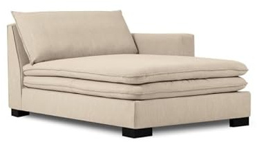 Verona Idee CHAISELONGUE Greco Moderne Stil - RECHTS - BEIGE
