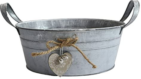 Itkcozcg Creative Flower Vase Can Iron Metal Pitcher Tin Bucket Galvanized Can Shape Portable Pot For Home Wedding