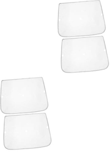 jojofuny 4pcs Stainless Steel Cooker Hood Filter Screen Kitchen Supplies Extractor Hood Filters