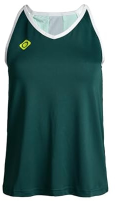 Izas Lasies Top Camiseta de Tirantes para Pádel Mujer - Transpirable y Funcional, Libertad de Movimiento, Tejido Perforado, Ligera, Talla S