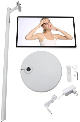 AUNMAS Affichage à écran Tactile de 24 Pouces, Moniteur Réglable de Coulée sans Fil 4G Plus 64G avec écran Intelligent Portable de 10 Points à écran Tactile Capacitif pour Le (Prise UE