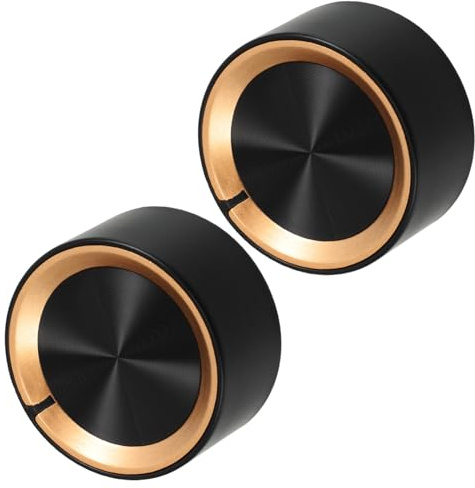 DOITOOL 1 Paire Bouton de pour Cuisinière à Gaz de Boutons de Remplacement pour Plaque de Cuisson Électrique Ergonomique et Durable