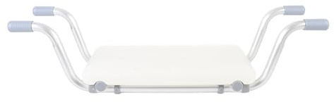 Sedia per doccia per vasca da bagno sospesa in lega di alluminio pesante Anti slip angolare regolabile Space Salvaling Benca da bagno per il bagno Hotel robusto sedile della vasca