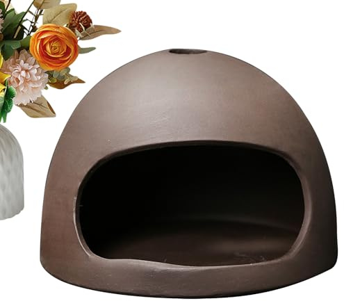 Incienso de cerámica - Cuenco multifuncional para incienso Santo, soporte de cerámica para quemar palos de madera, fragancias en forma de cono | Meditación en casa, yoga, oficina, aromaterapia