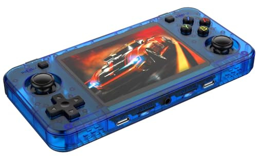 Nuovas console da gioco R36H, console portatile per videogiochi con schermo IPS da 3,5, scheda integrata da 128 GB e 20.000 giochis, sistemas open source Linux