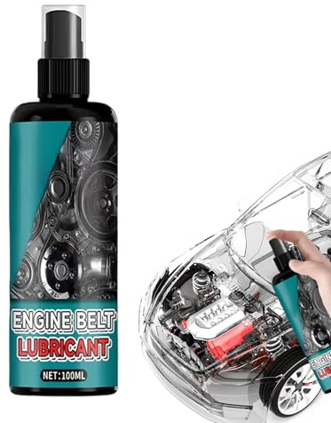 Tyinerc Riemenpflege Gegen Quietschen - Antirutsch Schnelltrocknend Geräuschmindernd - 100ml Motorriemen-Spray | Für Zahnriemen Keilriemen Klimakompressor LKW SUV Pickup Scooter