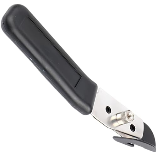 Stainless Steel Vinyl Cutter, 6.1 in / 15.5 cm Film Knife with Sharp Blades, for Car Vinyl Wrap, Window Tint, Auto Film, Paper Cutting Accessory, Black, Silver