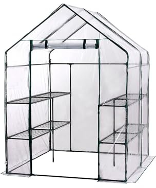 Gardiun KIG12960 - Invernadero Doble PVC Leaf