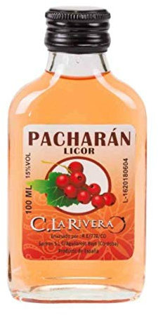 Lote de 15 Botellas Petaca de Licor de Cristal Pacharán. Regalos Originales. Complementos. Detalles para Bodas, Comuniones, Bautizos y Cumpleaños. CC