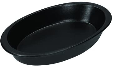 Maxwell & Williams Oval Casserole Dish, Ceramic, Black