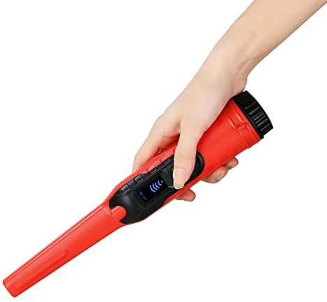 Pinpointing Metal Detector, Waterproof Detector with LED Flashlight, 360 Degree Searching Pinpointer, IP68 Underwater Treasure Hunter for Adults and Kids Adawd