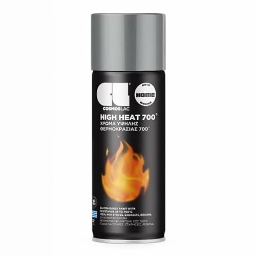 COSMOS LAC Spray Pintura Anticalorica High Heat 700 ºc 400 Ml (Aluminio N350)