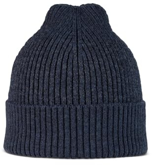 Buff Gorro Merino Active Hombre Mujer Adulto, Bufanda Multifuncional 100% Lana Merino, Senderismo, Aire Libre, Sostenible, Ligera, Talla Única, Azul Oscuro