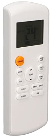 RG57B1 BGE Control Remoto de Aire Acondicionado, Control Remoto de Reemplazo de CA Universal para Carrier, para MrCool, para FRIMEC, para , para ECOXTOSHIBA Air