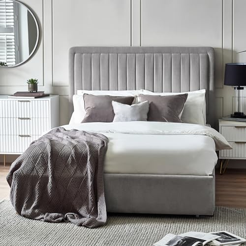 Julian Bowen Savannah King Bed 150Cm - Grey