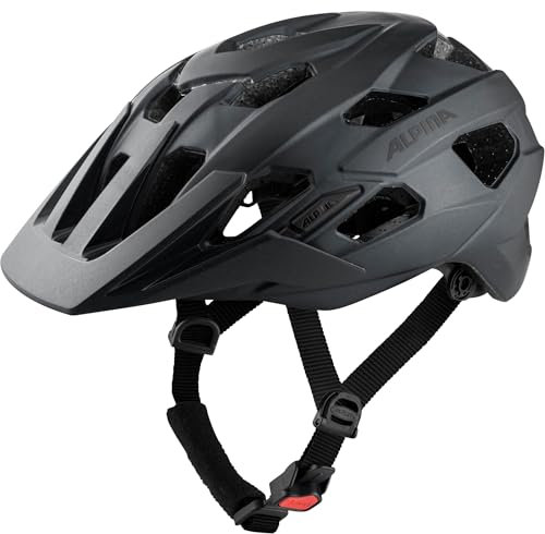 ALPINA PLOSE MIPS - Sicherer und Komfortabler MIPS Enduro & MTB Fahrradhelm Mit Antibakteriellen Polstern Für Erwachsene, optimaler Schutz, Black matt, L (57-61 cm)