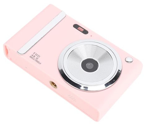 SENECESLI Digitalkamera, HD 1080P Kinderkamera, 48 MP Point and Shoot Digitalkameras mit 16 fachem Digitalzoom, Autofokus, Anti Shake, Tragbare Vlogging Kamera, Kompakte Kleine Kamera für