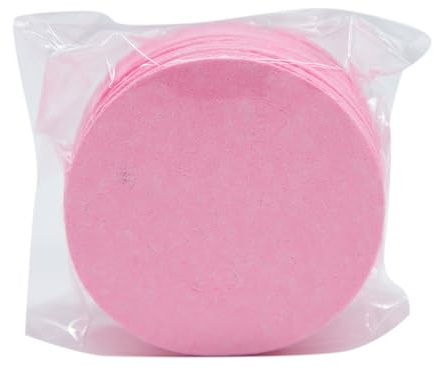 Spugna per il viso compressa – Tamponi detergenti morbidi, spugne naturali esfolianti | Accessori per la cura del viso per la pulizia quotidiana, spa casa, routine bellezza, pelle sensibile e