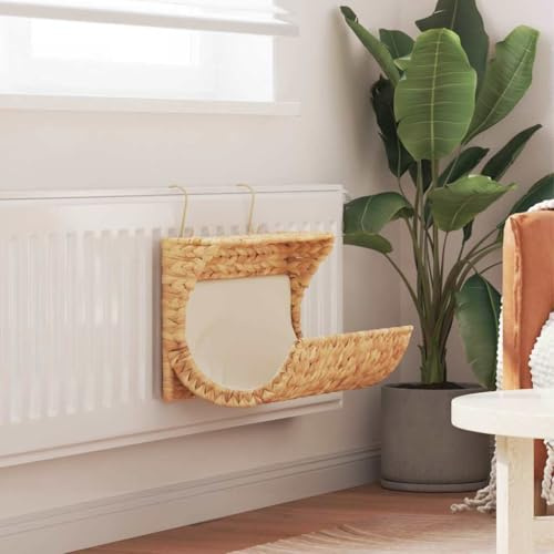 Générique Lit pour Chats avec Coussin Jacinthe d'eau 37 x 20 x 20 cm,Articles pour Animaux,Articles pour Animaux de Compagnie,Accessoires pour Chats,Paniers pour Chats,Brun,1.3 KG,245496