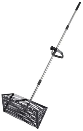 Rastrello per pulci di sabbia Rastrello for sabbia, portatile, staccabile, ergonomico, in acciaio al carbonio, facile da impugnare, for la raccolta di frutti mare, denti affilati(Type 2)